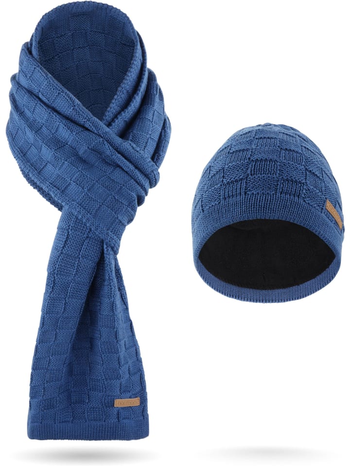 Шапка normani Winterset aus Merinowolle Schal und Mütze Muster Yuma, цвет Marine
Шапка normani Winterset aus Merinowolle Schal und Mütze Muster Yuma, цвет Marine