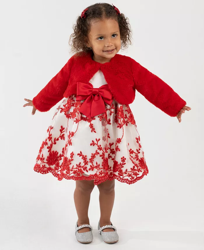 Детское платье-куртка с сатиновым вышитым лифом Rare Editions, мультиколор
Детское платье-куртка с сатиновым вышитым лифом Rare Editions, мультиколор