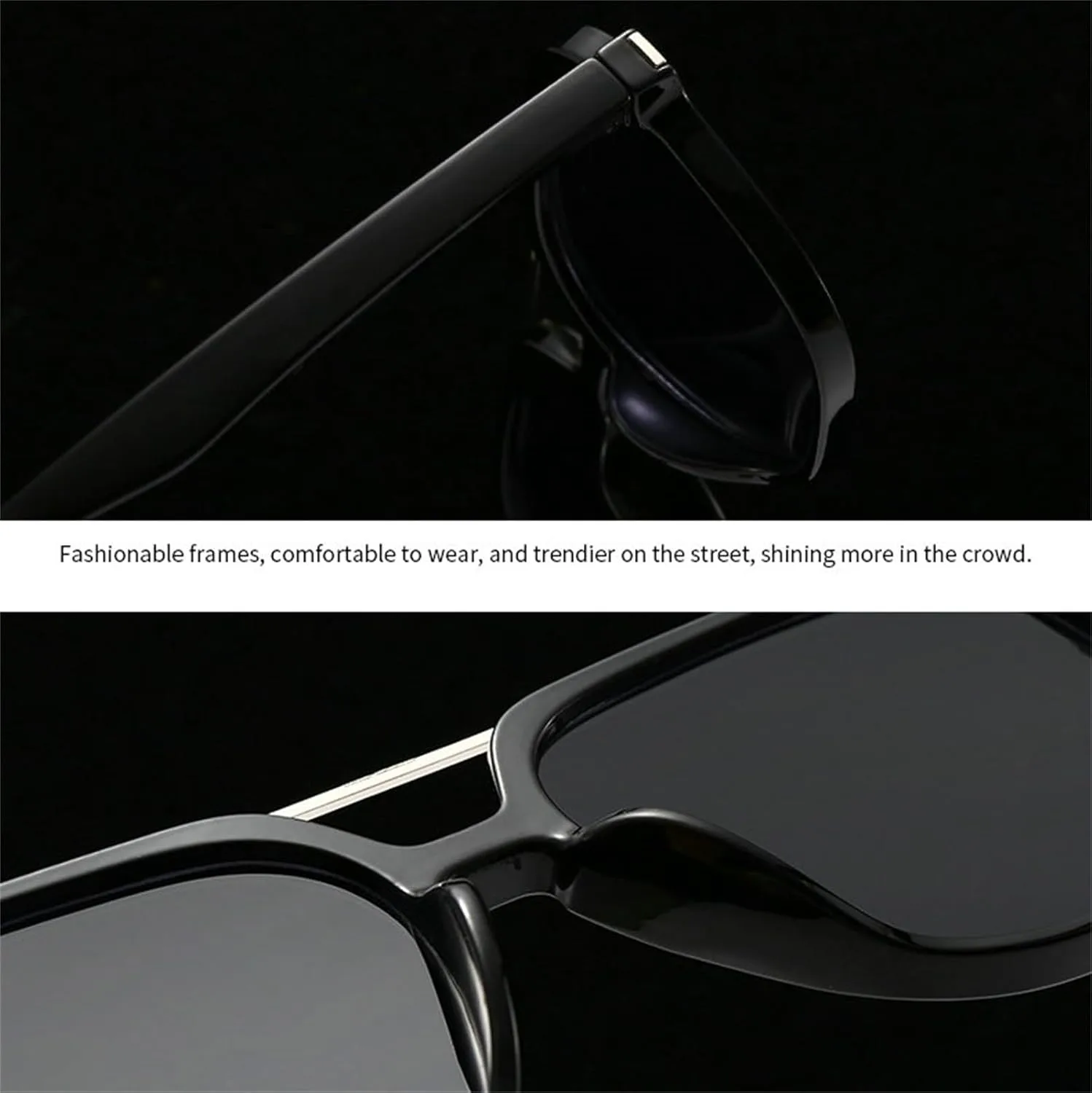 Willochra Модные солнцезащитные очки-пилот большого размера для женщин и мужчин, ретро-очки в крупной оправе с двойной перемычкой, винтажные солнцезащитные очки, C2
Willochra Модные солнцезащитные очки-пилот большого размера для женщин и мужчин, ретро-очки в крупной оправе с двойной перемычкой, винтажные солнцезащитные очки, C2