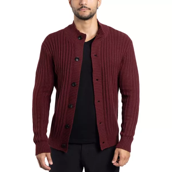 Мужской кардиган-свитер с воротником-стойкой Xray, красный
Мужской кардиган-свитер с воротником-стойкой Xray, красный