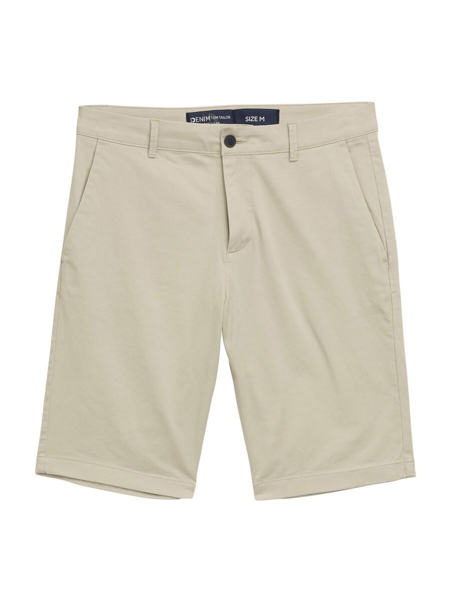 Обычные брюки- чинос TOM TAILOR DENIM, экрю
Обычные брюки- чинос TOM TAILOR DENIM, экрю