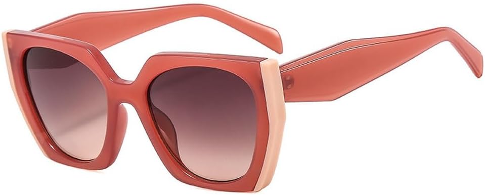 Популярные модные солнцезащитные очки «кошачий глаз» в форме многоугольника для женщин, винтажные, с прозрачным градиентом, защита от УФ-излучения UV400, двухцветные солнцезащитные очки для мужчин WNCKSQ, Red Beige Tea
Популярные модные солнцезащитные очки «кошачий глаз» в форме многоугольника для женщин, винтажные, с прозрачным градиентом, защита от УФ-излучения UV400, двухцветные солнцезащитные очки для мужчин WNCKSQ, Red Beige Tea