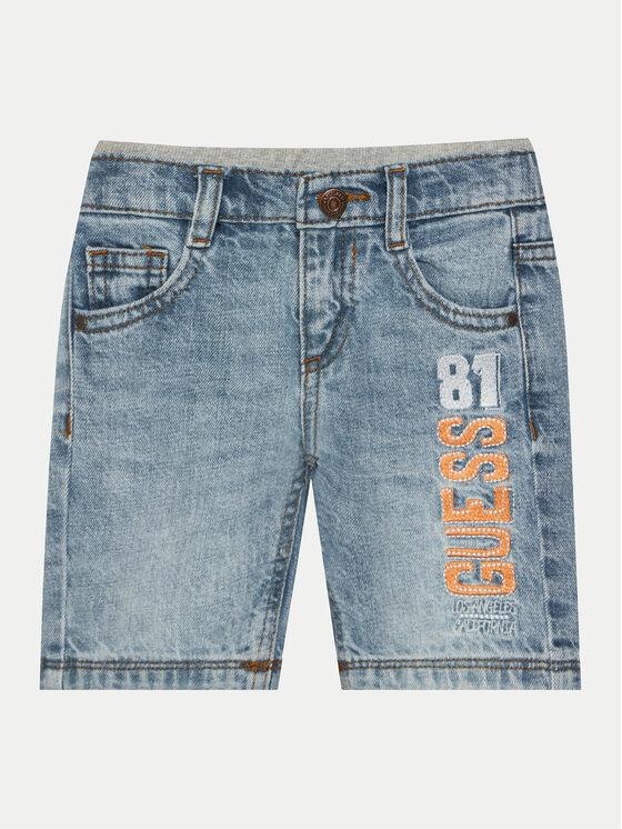 Джинсовые шорты обычного кроя N5GD01 D41E0 Guess, синий
Джинсовые шорты обычного кроя N5GD01 D41E0 Guess, синий