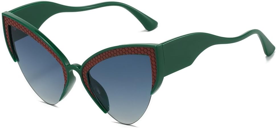 Солнцезащитные очки, модные уличные очки, персонализированные тренды, ретро-солнцезащитные очки «кошачий глаз», солнцезащитные очки для пляжа с защитой от УФ-излучения TKKTLLT, Green Red G-blue
Солнцезащитные очки, модные уличные очки, персонализированные тренды, ретро-солнцезащитные очки «кошачий глаз», солнцезащитные очки для пляжа с защитой от УФ-излучения TKKTLLT, Green Red G-blue