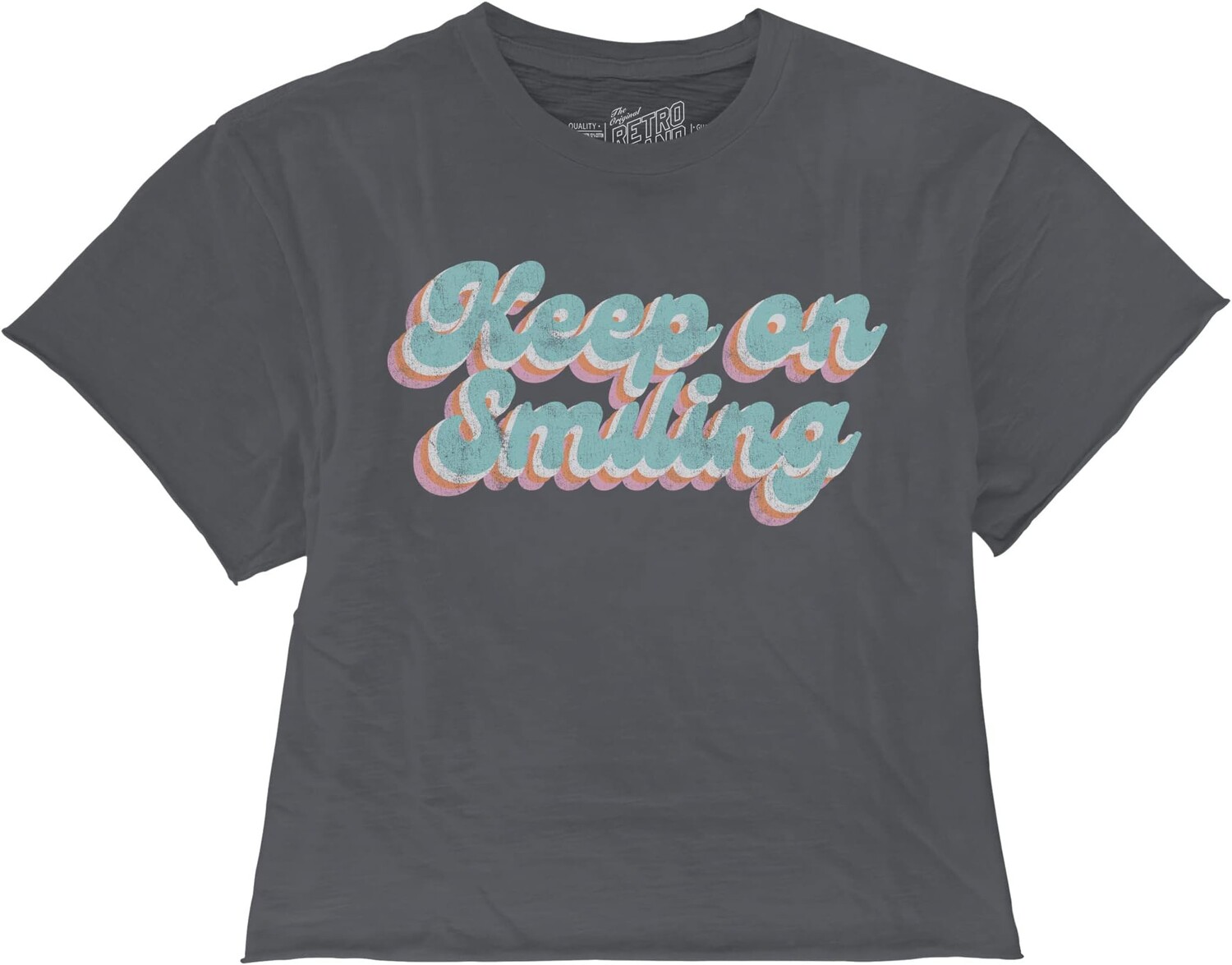 Футболка The Original Retro Brand Kids Slightly Cropped Keep On Smiling Crew Neck Tee, угольный
Футболка The Original Retro Brand Kids Slightly Cropped Keep On Smiling Crew Neck Tee, угольный