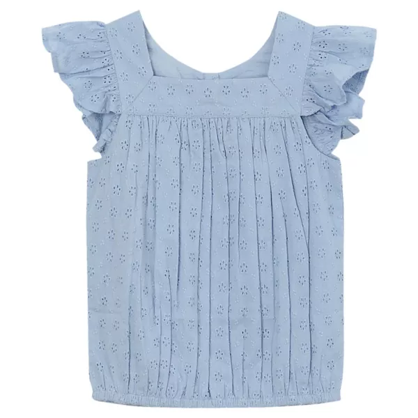 Тканый топ с люверсами для девочек 2–16 лет Lands' End, цвет copen blue
Тканый топ с люверсами для девочек 2–16 лет Lands' End, цвет copen blue