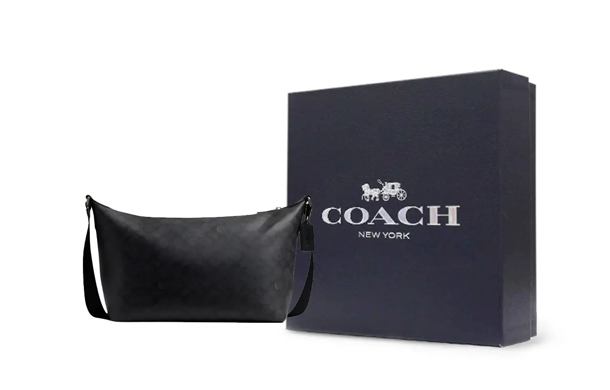 COACH Искусственная кожа мужская сумка через плечо компактный размер угольно-черный
COACH Искусственная кожа мужская сумка через плечо компактный размер угольно-черный