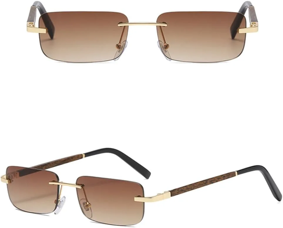 Солнцезащитные очки UV400 для мужчин и женщин | Малые, без оправы, с градиентным цветом | Для вождения и занятий спортом на открытом воздухе generic, Tea Gradient
Солнцезащитные очки UV400 для мужчин и женщин | Малые, без оправы, с градиентным цветом | Для вождения и занятий спортом на открытом воздухе generic, Tea Gradient