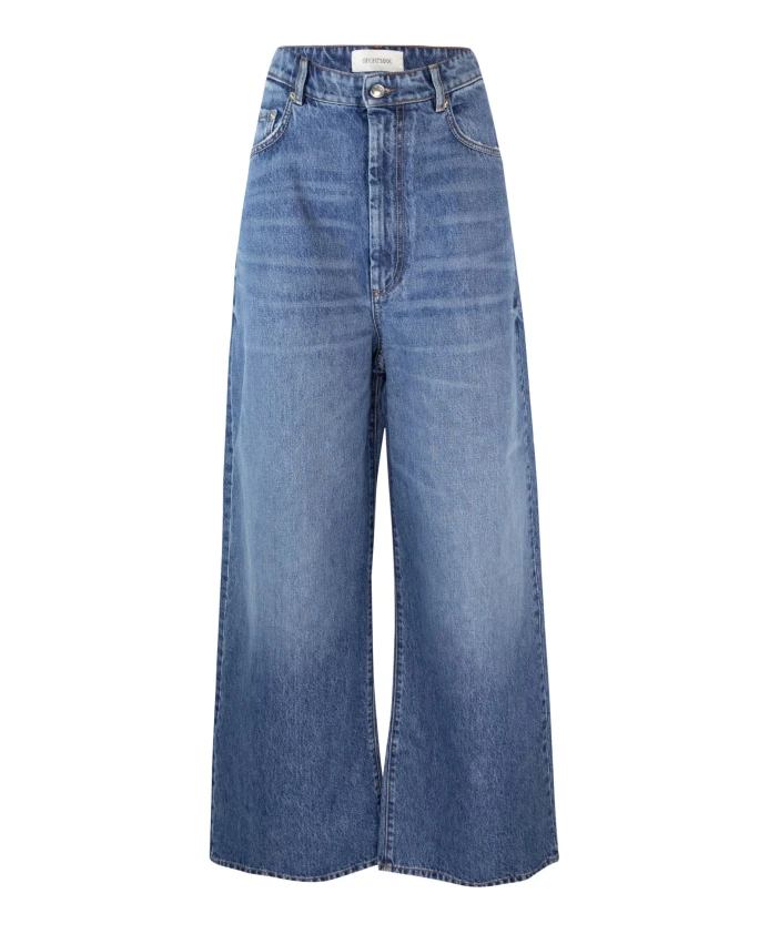 Широкие джинсы Sportmax, синий
Широкие джинсы Sportmax, синий