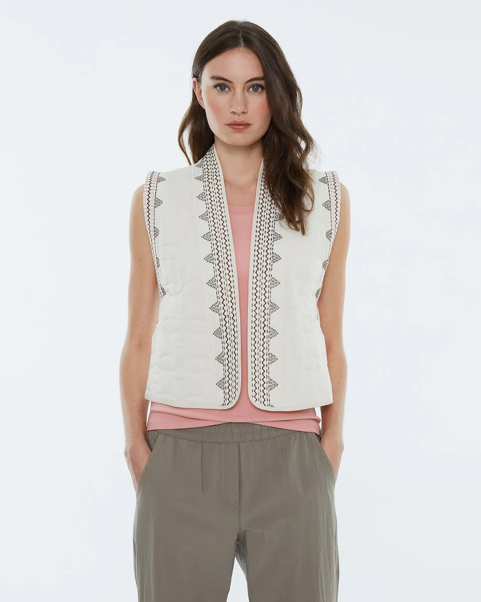 Вышитый женский жилет Andam, цвет Crudo
Вышитый женский жилет Andam, цвет Crudo
