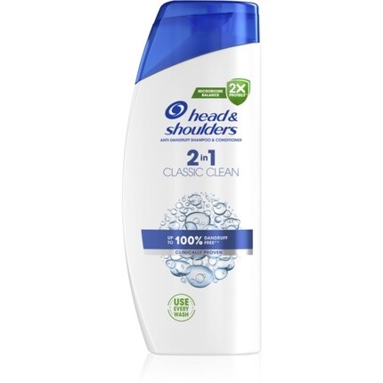 Head & Shoulders Classic Clean 2In1 Шампунь 625 мл - Против перхоти
Head & Shoulders Classic Clean 2In1 Шампунь 625 мл - Против перхоти