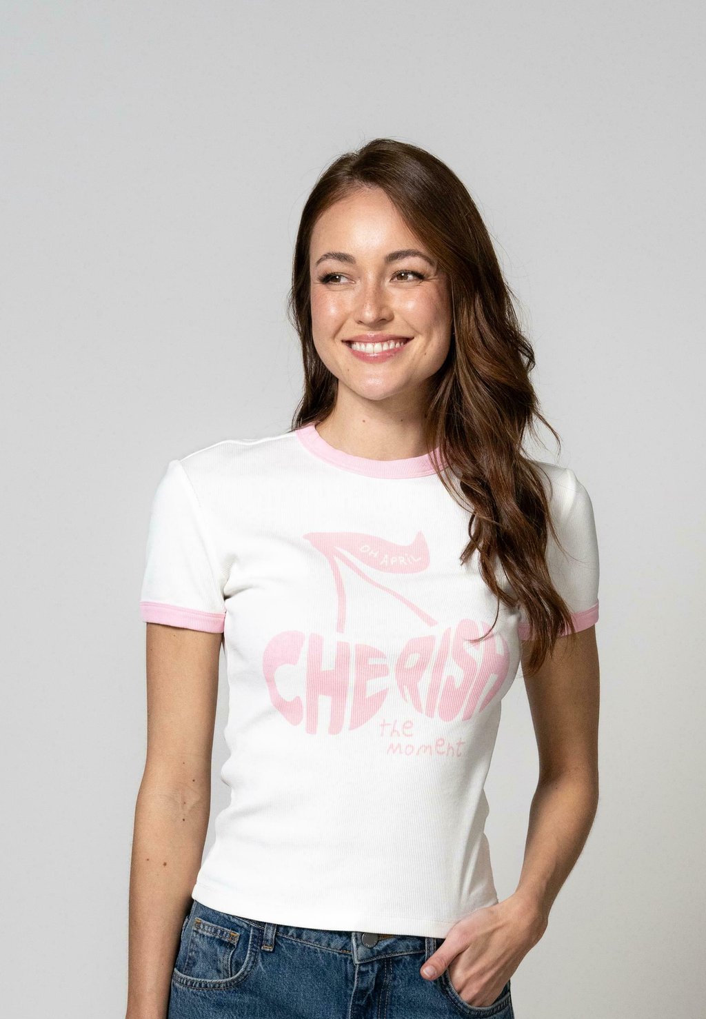 Футболка с принтом OH APRIL, белый
Футболка с принтом OH APRIL, белый