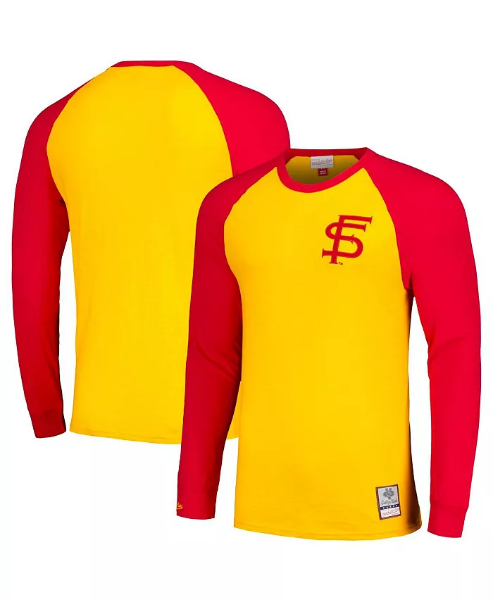 Мужская футболка с длинным рукавом Florida State Seminoles Legendary Slub Raglan золотистого цвета Mitchell & Ness
Мужская футболка с длинным рукавом Florida State Seminoles Legendary Slub Raglan золотистого цвета Mitchell & Ness