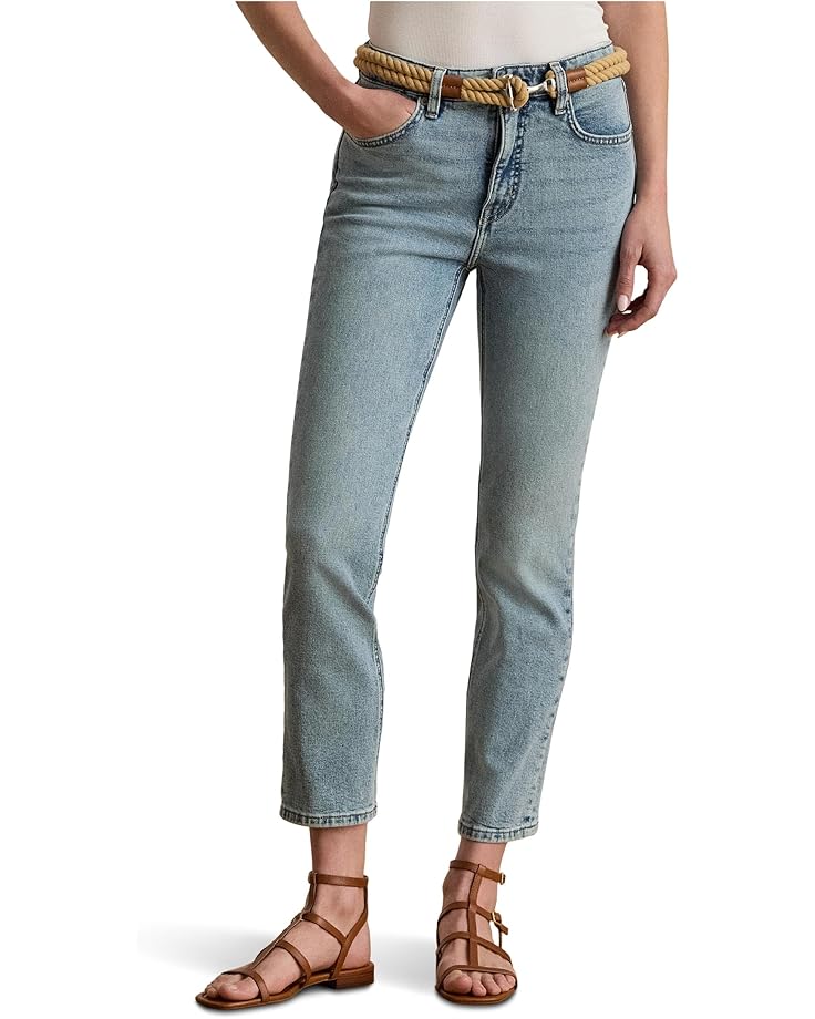 Джинсы Lauren Ralph Lauren Petite High-Rise Straight Ankle Jeans in Alicia Wash, цвет Alicia Wash 
Джинсы Lauren Ralph Lauren Petite High-Rise Straight Ankle Jeans in Alicia Wash, цвет Alicia Wash