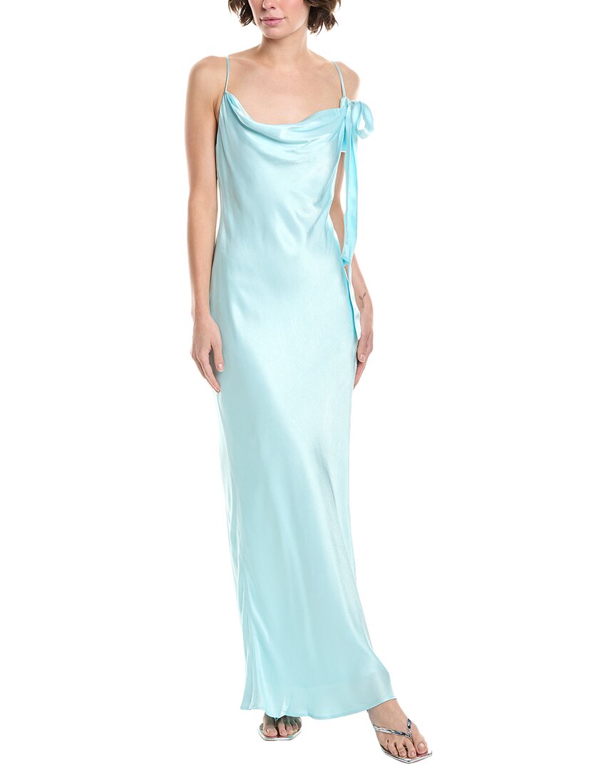 Бардо Рену Макси-платье с воротником-хомутом Bardot, синий
Бардо Рену Макси-платье с воротником-хомутом Bardot, синий