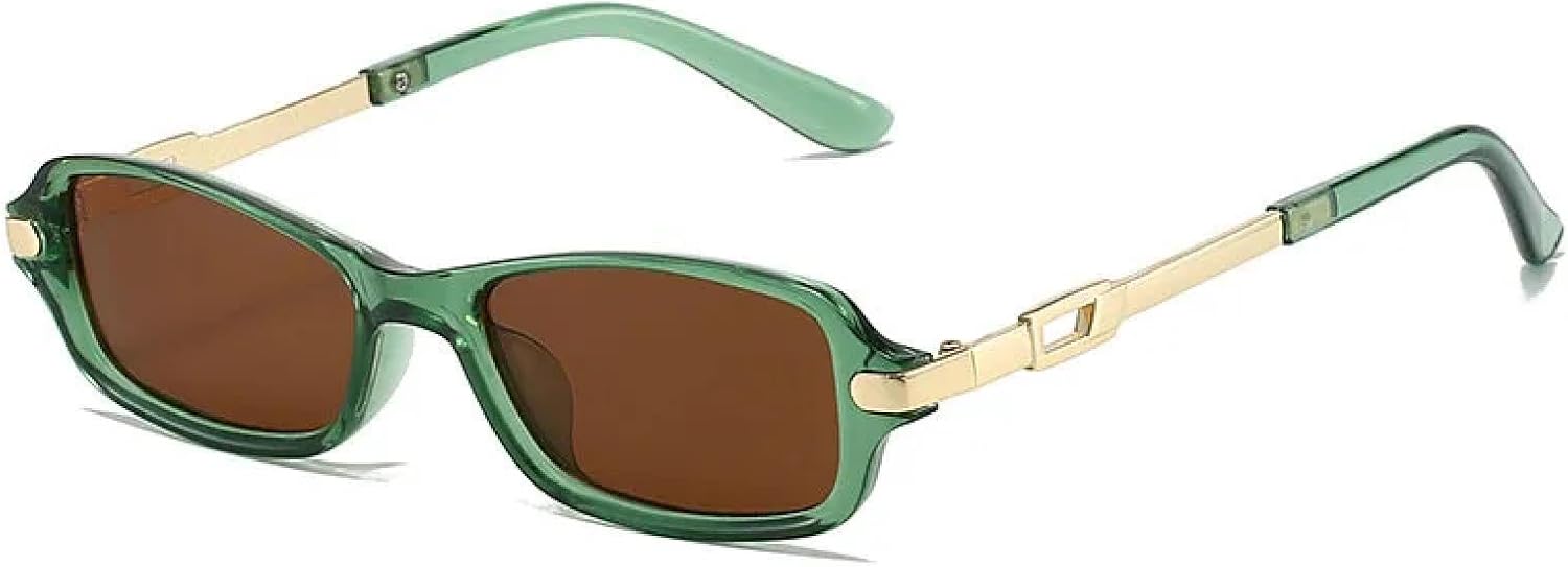 Классические винтажные роскошные солнцезащитные очки для женщин и мужчин, популярные роскошные очки в стиле металл-панк с защитой от УФ-излучения UV400 TYUVIVO, Green Brown
Классические винтажные роскошные солнцезащитные очки для женщин и мужчин, популярные роскошные очки в стиле металл-панк с защитой от УФ-излучения UV400 TYUVIVO, Green Brown