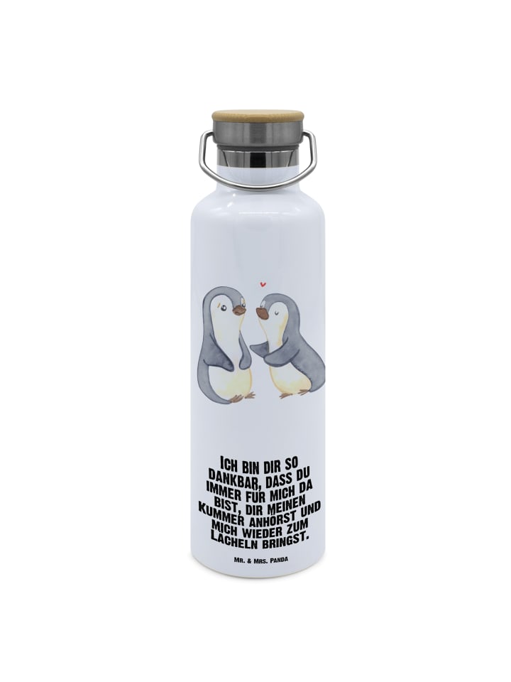 Mr. & Mrs. Panda Бутылка для напитков в виде пингвина с ободряющей надписью белого цвета
Mr. & Mrs. Panda Бутылка для напитков в виде пингвина с ободряющей надписью белого цвета