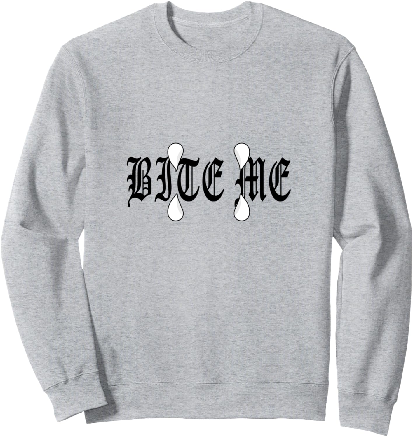 Укуси меня - саркастическая толстовка на Хэллоуин с вампирскими клыками в пастельных готических тонах Sarcastic Halloween Apparel, серый
Укуси меня - саркастическая толстовка на Хэллоуин с вампирскими клыками в пастельных готических тонах Sarcastic Halloween Apparel, серый