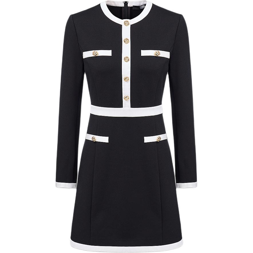 Karl Lagerfeld FW25 платье с длинными рукавами женское KARL LAGERFELD / Karl Lagerfeld Jeans, черный
Karl Lagerfeld FW25 платье с длинными рукавами женское KARL LAGERFELD / Karl Lagerfeld Jeans, черный