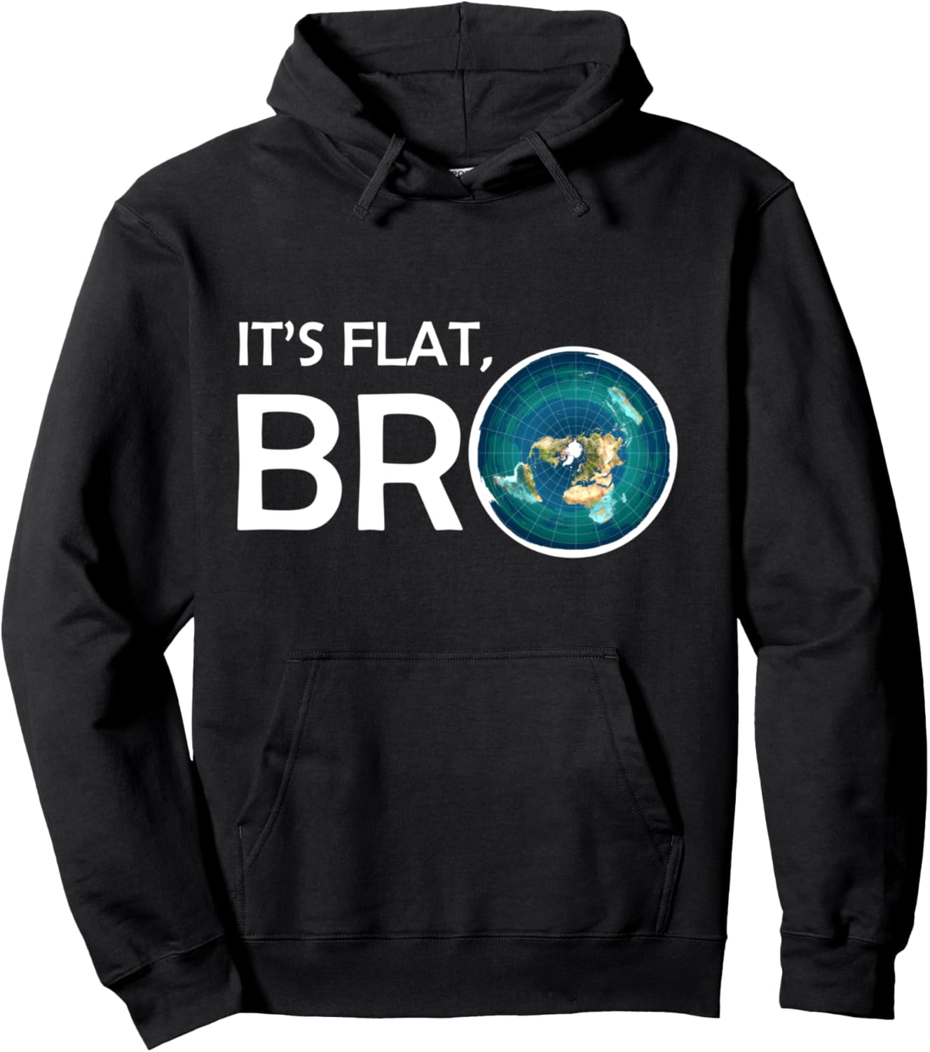 Толстовка с надписью «Земля плоская, чувак!» Flat Earth Shirts, черный
Толстовка с надписью «Земля плоская, чувак!» Flat Earth Shirts, черный