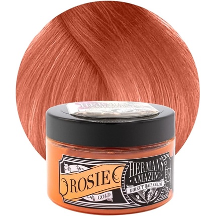 Удивительная полуперманентная краска для волос Herman's Rosie Gold Herman's Amazing Direct Hair
Удивительная полуперманентная краска для волос Herman's Rosie Gold Herman's Amazing Direct Hair