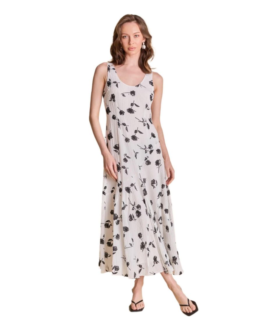 Женское длинное платье из шифона с цветочным принтом endless rose, White/black
Женское длинное платье из шифона с цветочным принтом endless rose, White/black