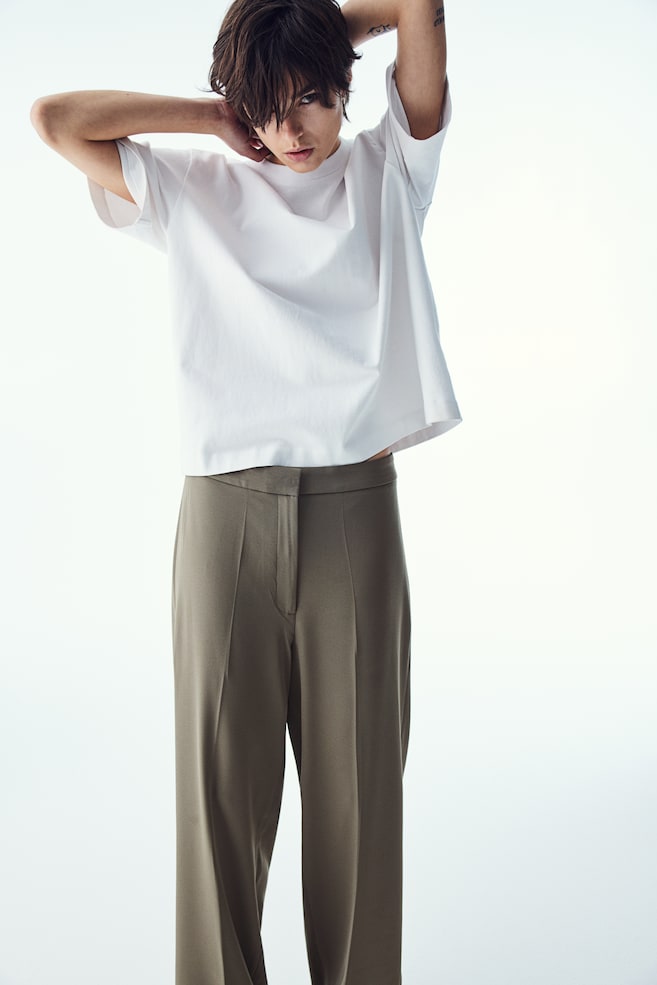 Широкие брюки H&M, серый
Широкие брюки H&M, серый