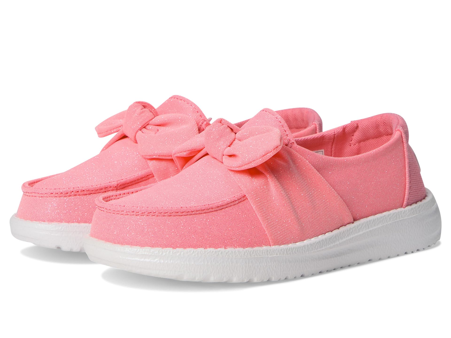 Кроссовки Hey Dude Kids Wendy Bow Stardust, розовый
Кроссовки Hey Dude Kids Wendy Bow Stardust, розовый