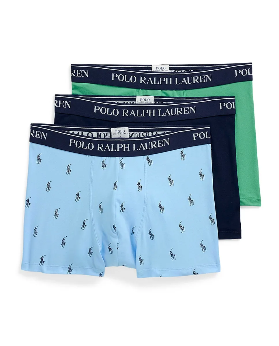 Упаковка из трех мужских хлопковых трусов-боксеров разных цветов Polo Ralph Lauren, мультиколор
Упаковка из трех мужских хлопковых трусов-боксеров разных цветов Polo Ralph Lauren, мультиколор