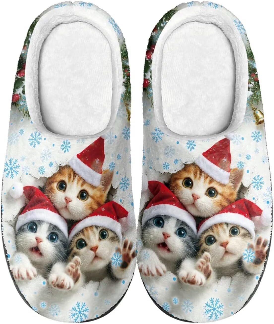 Удобные плюшевые тапочки Cadowhimsy с закрытым носком, домашние тапочки без шнурков, пушистые домашние тапочки для женщин и мужчин, для дома и улицы, Christmas Cat Snowflake
Удобные плюшевые тапочки Cadowhimsy с закрытым носком, домашние тапочки без шнурков, пушистые домашние тапочки для женщин и мужчин, для дома и улицы, Christmas Cat Snowflake