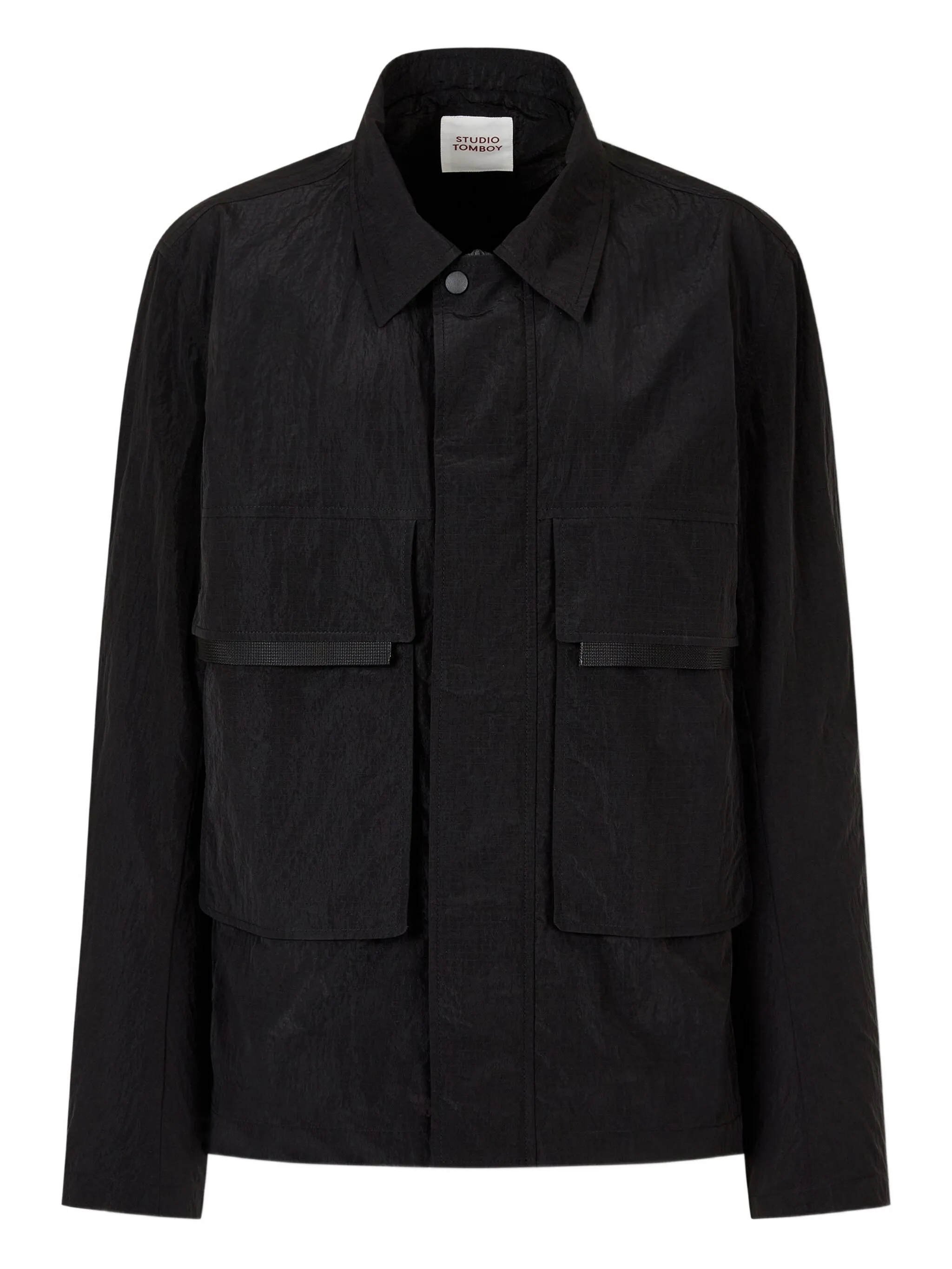 Куртка с карманами карго Studio Tomboy, черный
Куртка с карманами карго Studio Tomboy, черный