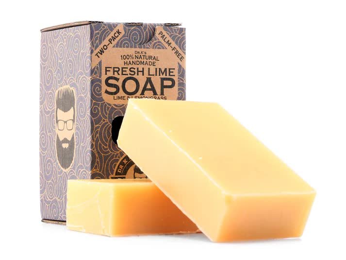 Dr K Soap Man Soap - Fresh Lime - Натуральное мыло для тела с ароматом цитрусовых 2x112 г
Dr K Soap Man Soap - Fresh Lime - Натуральное мыло для тела с ароматом цитрусовых 2x112 г