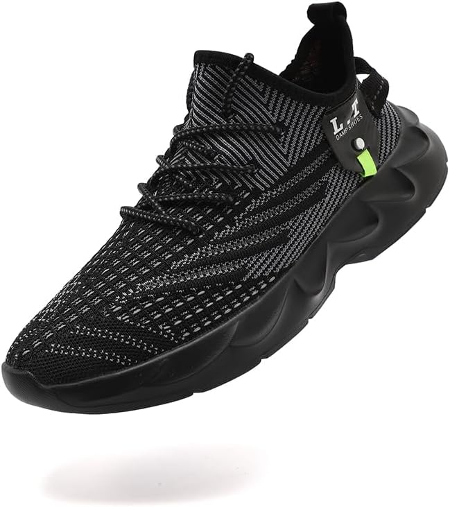 Мужские кроссовки FUJEAK для бега, повседневного ношения, тенниса, прогулок, тренировок, походов, спортивного зала, слипоны, нескользящие, для работы, бега, с амортизацией, легкие, удобные, для разных видов спорта, черный
Мужские кроссовки FUJEAK для бега, повседневного ношения, тенниса, прогулок, тренировок, походов, спортивного зала, слипоны, нескользящие, для работы, бега, с амортизацией, легкие, удобные, для разных видов спорта, черный