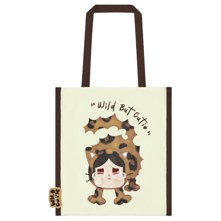 POP MART Сумка-шоппер из хлопка, White & Brown
POP MART Сумка-шоппер из хлопка, White & Brown