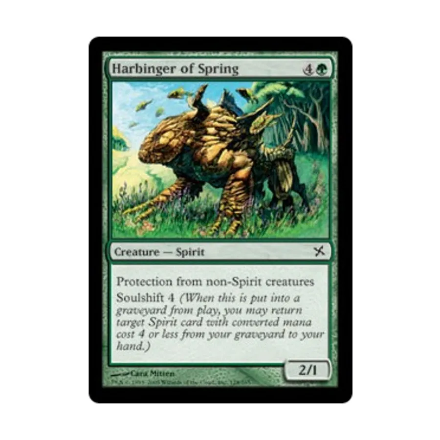 CCG Предвестник весны (С), MTG - Betrayers of Kamigawa
CCG Предвестник весны (С), MTG - Betrayers of Kamigawa
