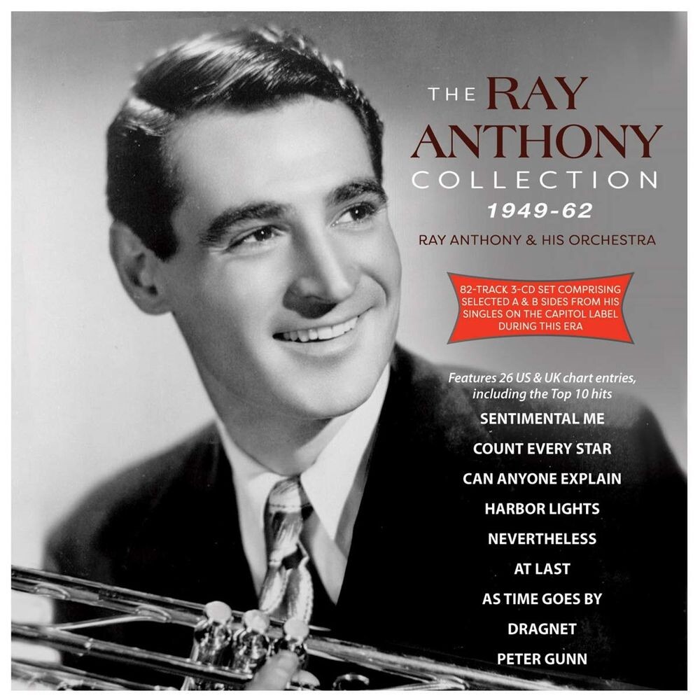Диск CD The Ray Anthony Collection 1949-62 - Ray Anthony & His Orchestra
Диск CD The Ray Anthony Collection 1949-62 - Ray Anthony & His Orchestra