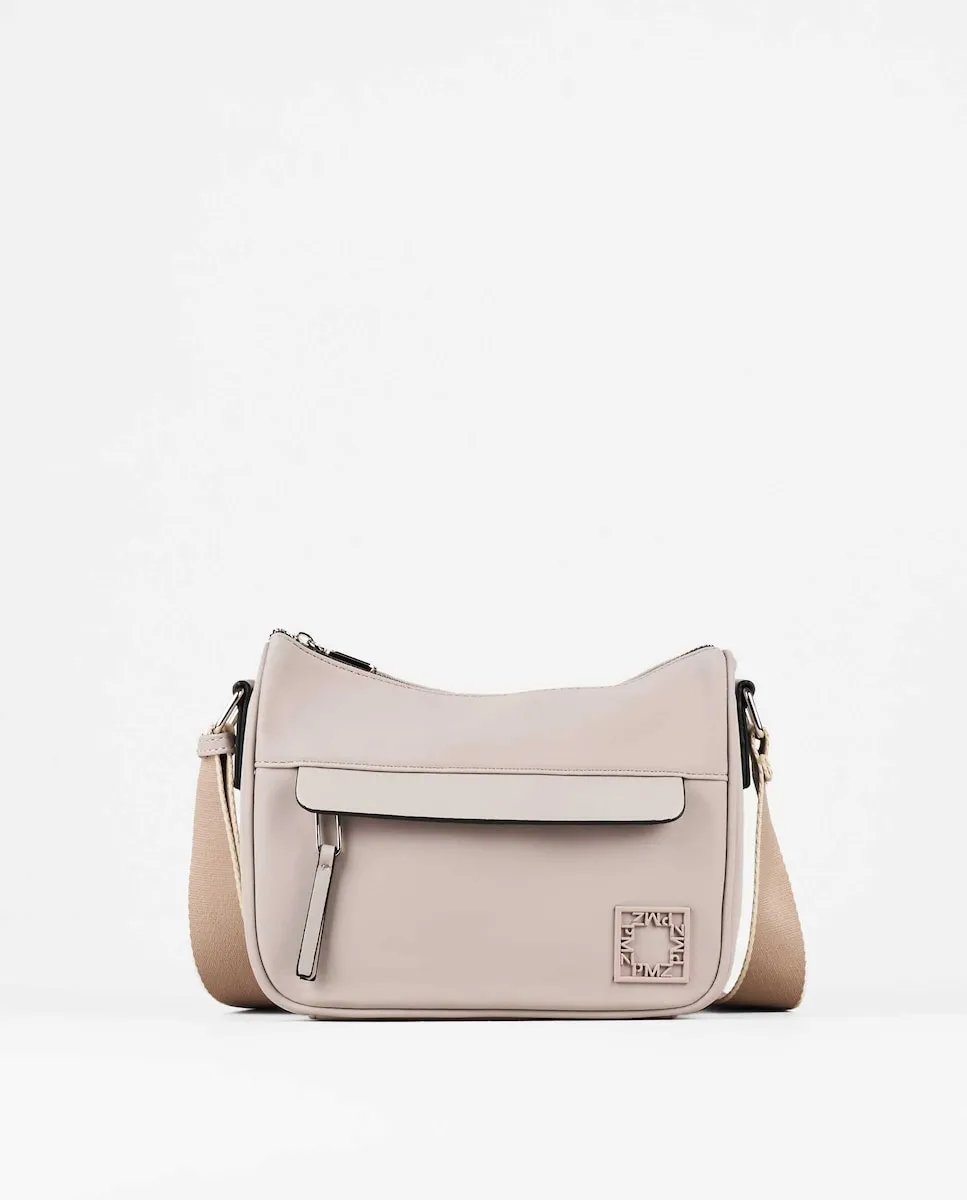 Маленькая женская сумка-бандо из прорезиненного нейлона Pacomartinez, серо-коричневый
Маленькая женская сумка-бандо из прорезиненного нейлона Pacomartinez, серо-коричневый