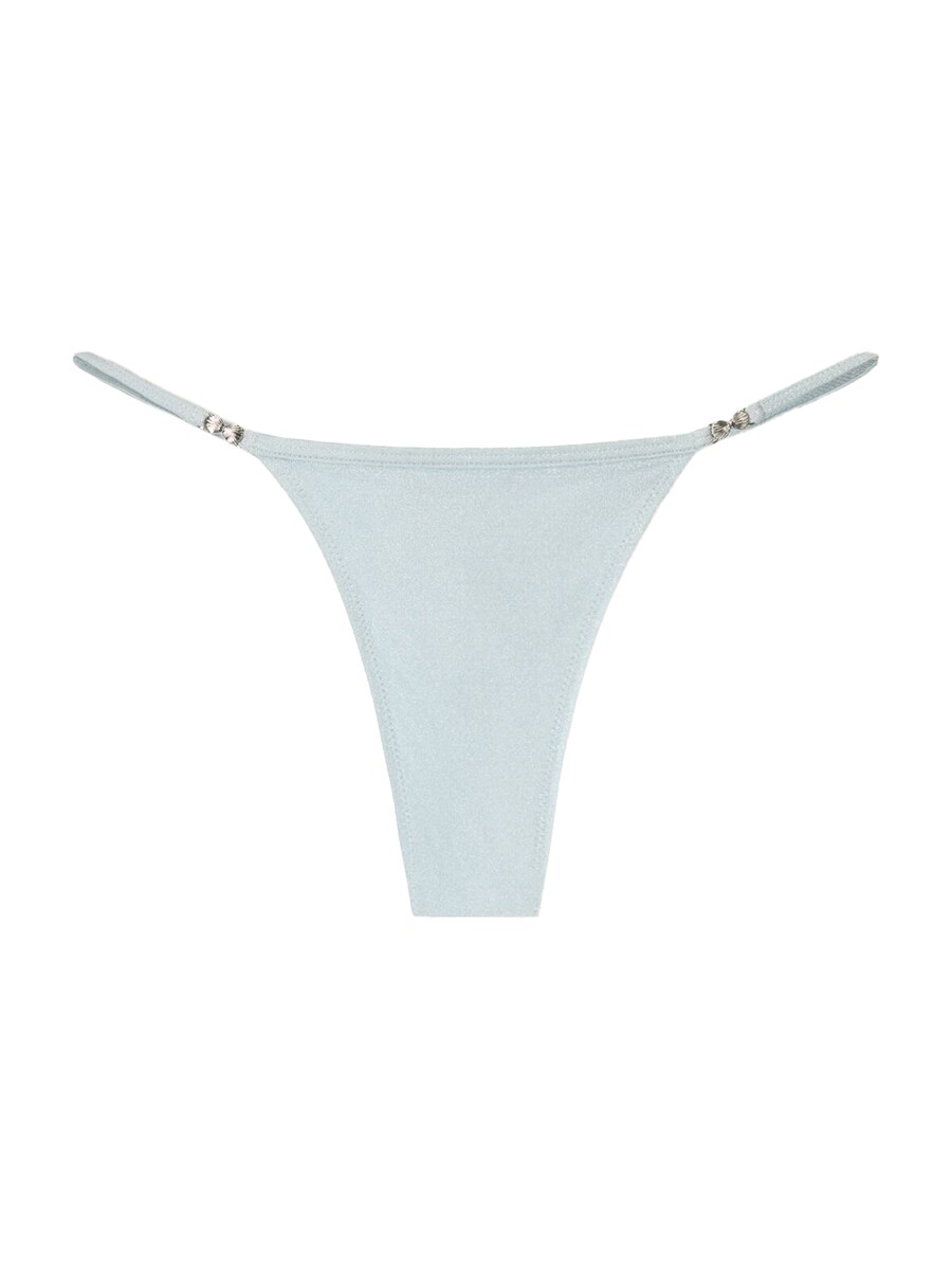 Плавки бикини Bershka, светло-синий 
Плавки бикини Bershka, светло-синий