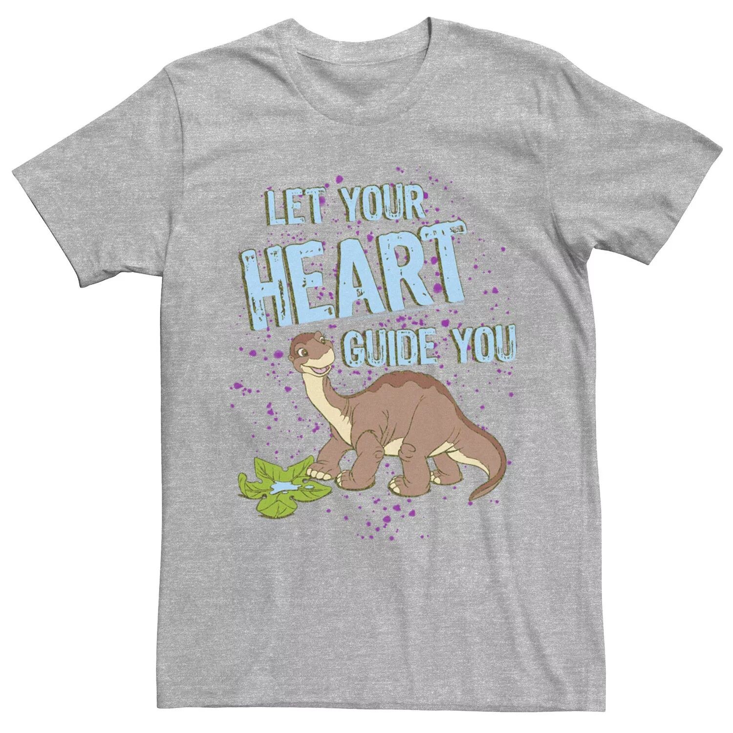 Мужская футболка Land Before Time Let Your Heart Guide You с портретом Littlefoot Licensed Character
Мужская футболка Land Before Time Let Your Heart Guide You с портретом Littlefoot Licensed Character