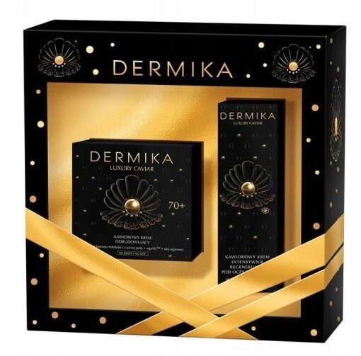 Подарочный набор косметики, 2 шт. Dermika Luxury Caviar 70+
Подарочный набор косметики, 2 шт. Dermika Luxury Caviar 70+