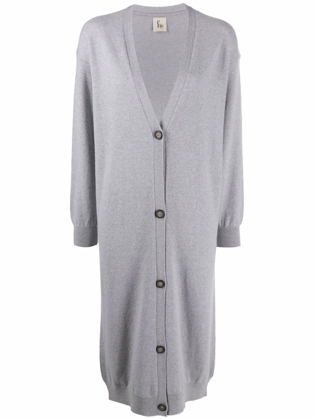 Кашемировый кардиган на пуговицах PAULA, серый
Кашемировый кардиган на пуговицах PAULA, серый