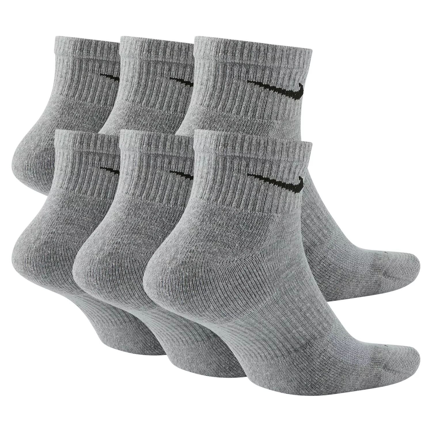 Мужские 6 пар носков для тренинга на каждый день с амортизацией до щиколотки Nike, черный
Мужские 6 пар носков для тренинга на каждый день с амортизацией до щиколотки Nike, черный