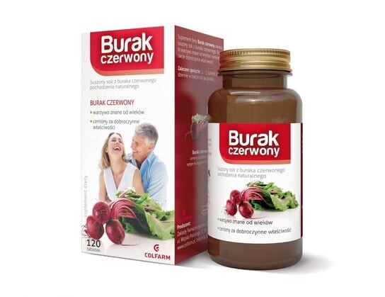 Красная свекла 120 таблеток. Colfarm
Красная свекла 120 таблеток. Colfarm