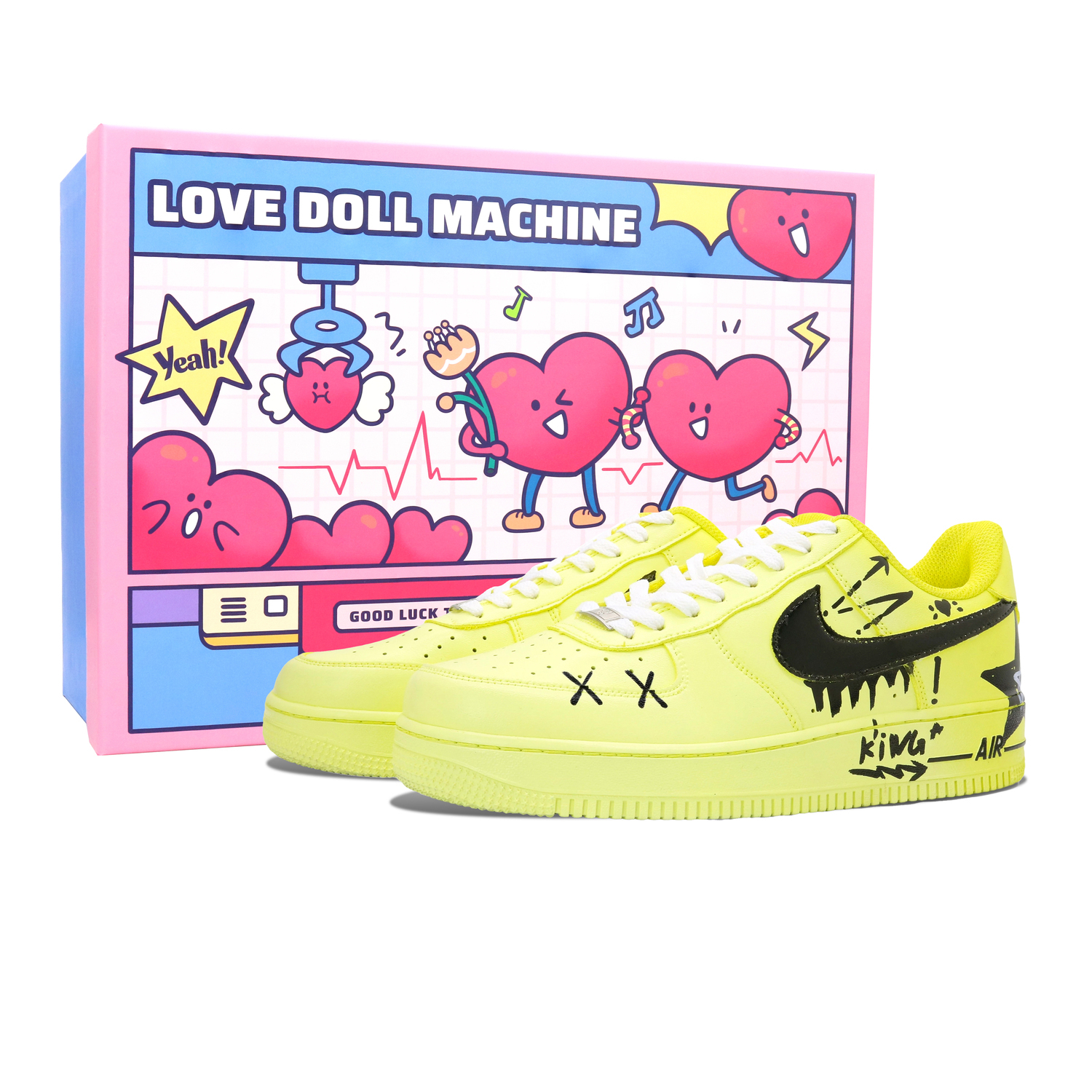 Air Force 1 Romantic Star, Christmas Box Support Height Increasing Low top Skateboard Shoes Unisex Nike, romantic star box
Air Force 1 Romantic Star, Christmas Box Support Height Increasing Low top Skateboard Shoes Unisex Nike, romantic star box