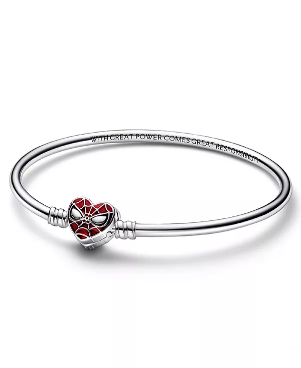 Браслет Moments из стерлингового серебра с застежкой в виде маски Человека-паука Marvel Pandora, silver
Браслет Moments из стерлингового серебра с застежкой в виде маски Человека-паука Marvel Pandora, silver