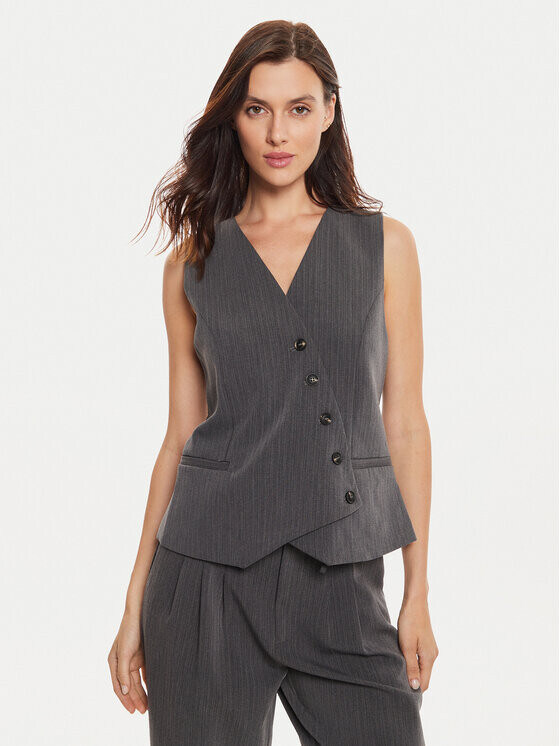 Костюмный жилет стандартного кроя Karen By Simonsen, серый
Костюмный жилет стандартного кроя Karen By Simonsen, серый