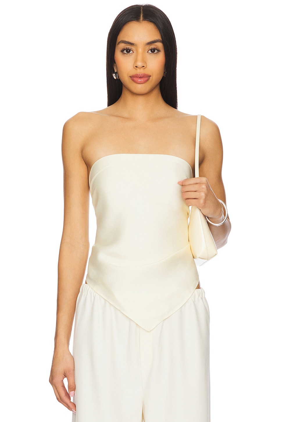 Топ-шарф из текучего твила Enza Costa, antique cream
Топ-шарф из текучего твила Enza Costa, antique cream