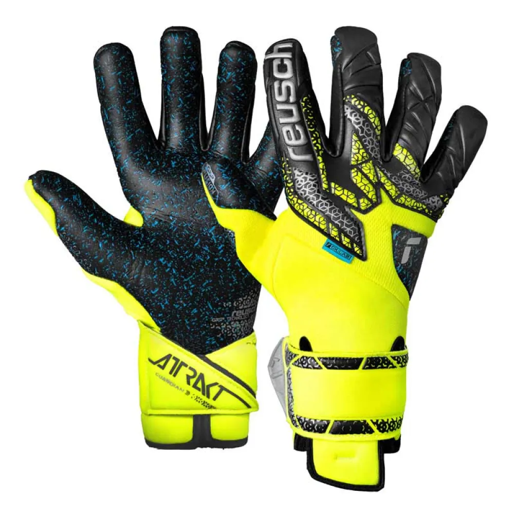 Перчатки Reusch Attrakt Fusion Guardian goalkeeper, желтый
Перчатки Reusch Attrakt Fusion Guardian goalkeeper, желтый