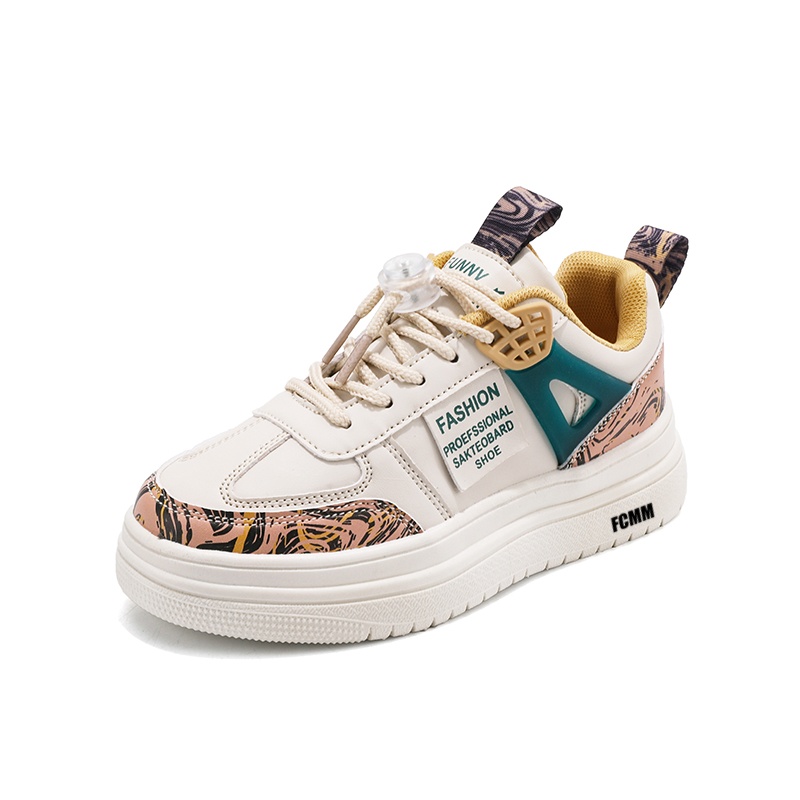 Прочные дышащие низкие повседневные кроссовки для детей FCMM, бежевый/зеленый
Прочные дышащие низкие повседневные кроссовки для детей FCMM, бежевый/зеленый