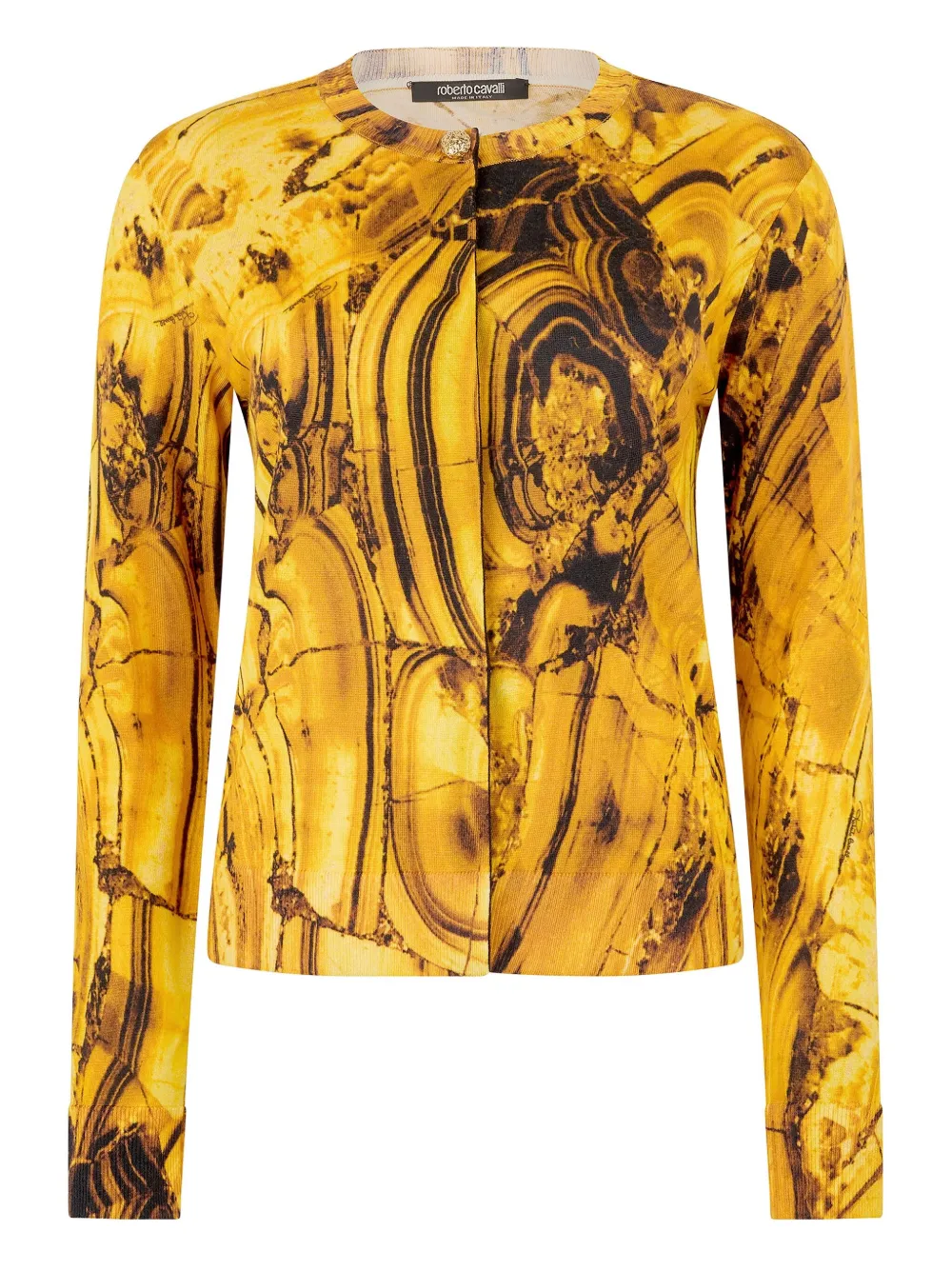 Кардиган с принтом Roberto Cavalli, желтый
Кардиган с принтом Roberto Cavalli, желтый